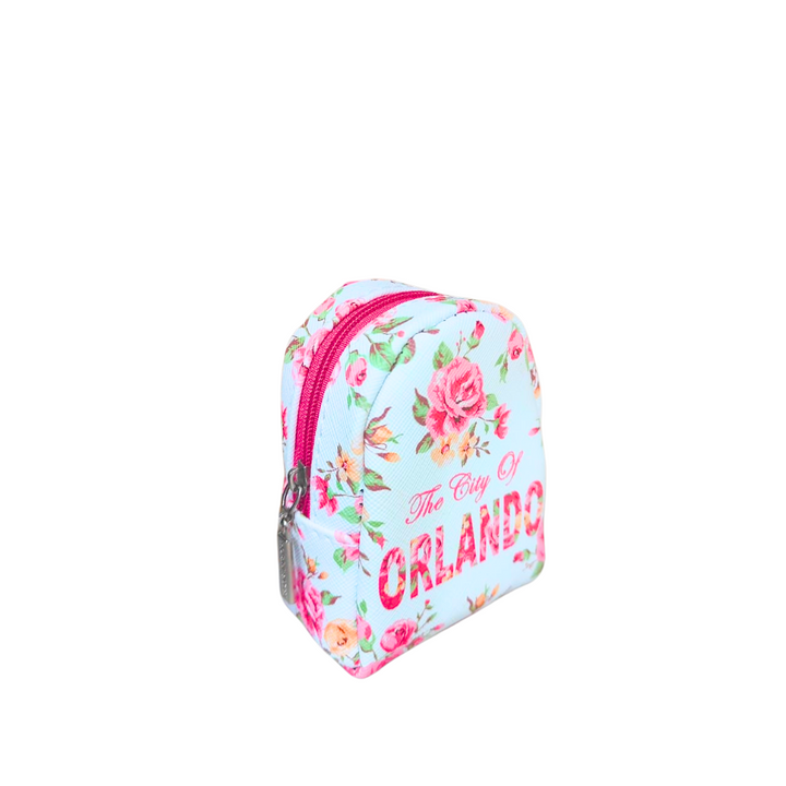 Orlando Flower Backpack Coin Purse