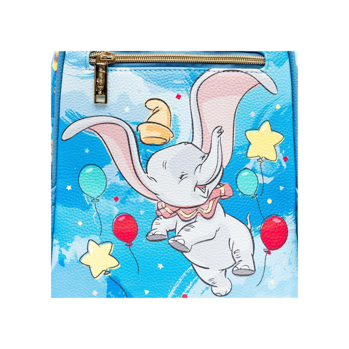 Disney Dumbo 11" Vegan Leather Mini Backpack – Perfect for Fashionable Disney Fans