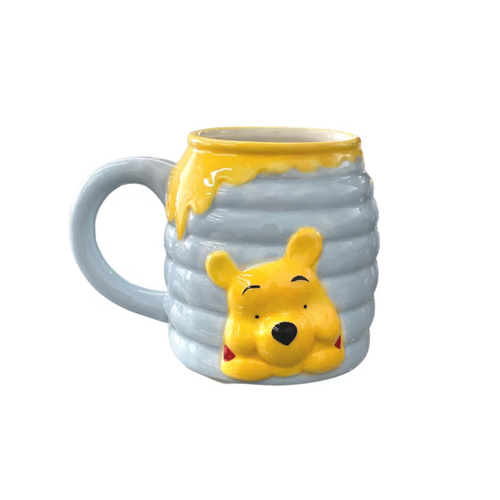 Disney Winnie the Pooh Large 16 oz. Ceramic Mug – Ideal for Tea or Coffee