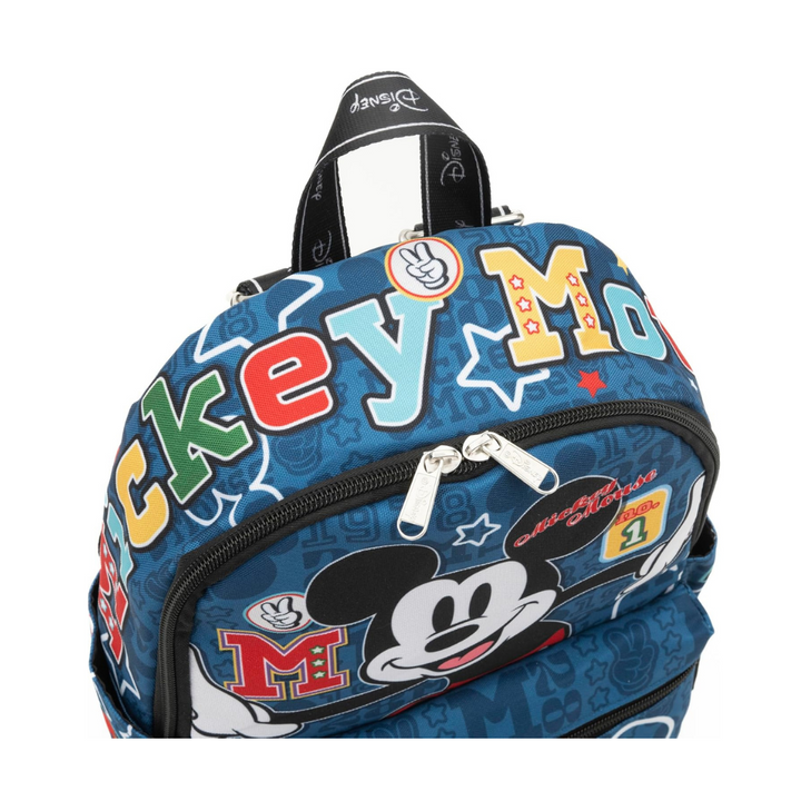 Disney Mickey Mouse 13" Nylon Backpack – Embrace the Magic of Disney