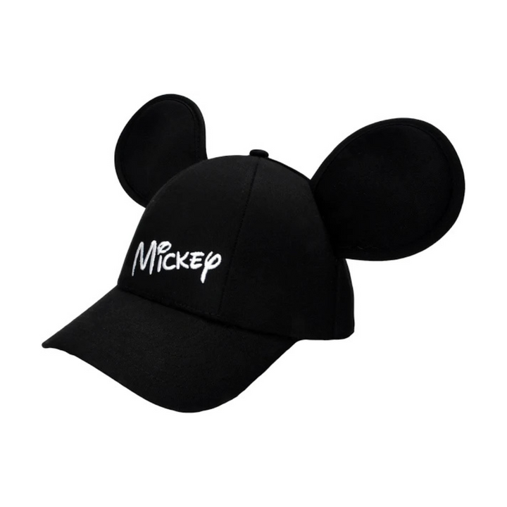 Disney Mickey Mouse Cap for Adults Black with Iconic Ears