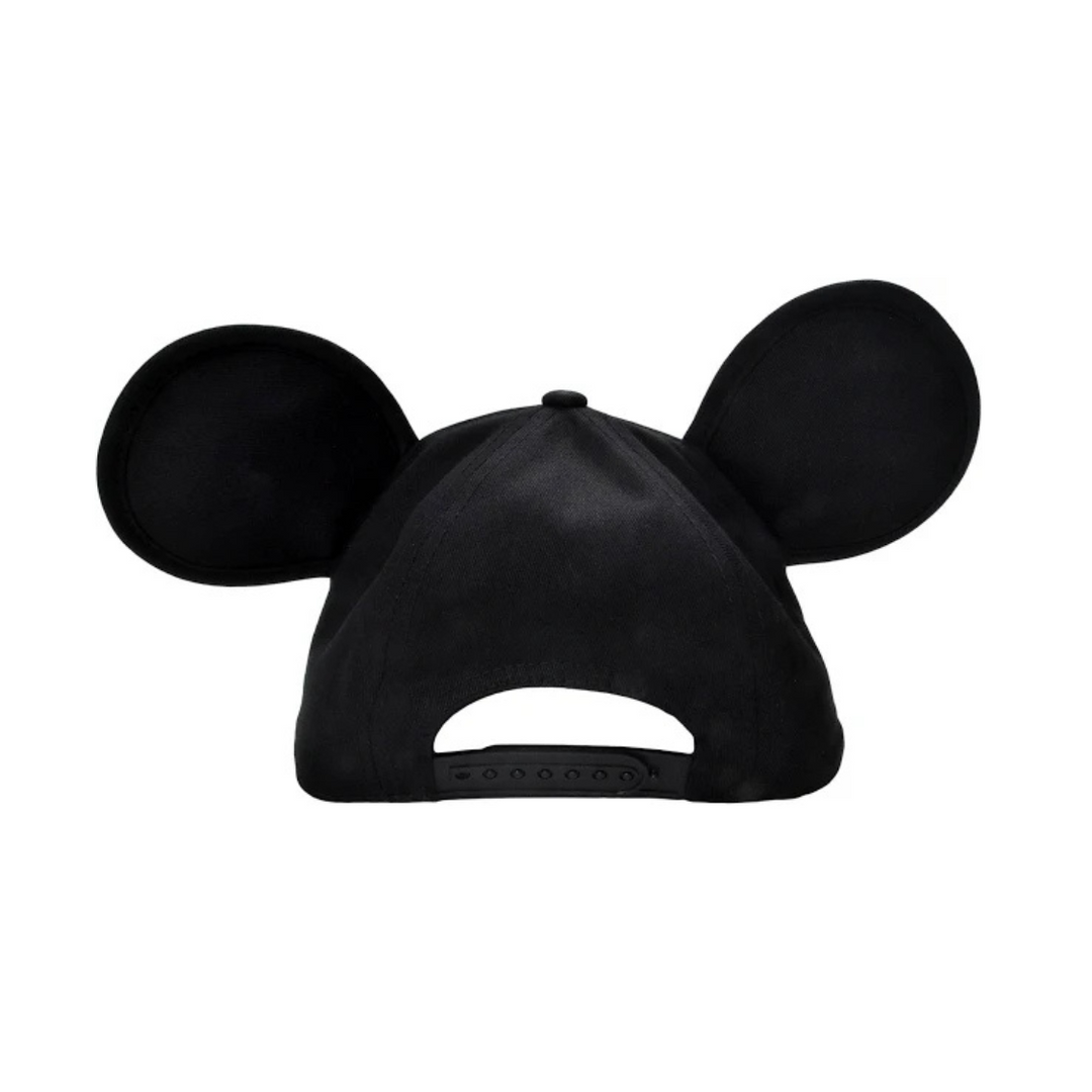 Disney Mickey Mouse Cap for Adults Black with Iconic Ears