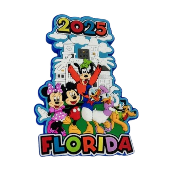 Mickey & Gang 2025 Magnet, Limited Edition Disney Collectible