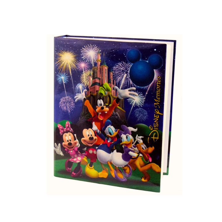 Exclusive Disney Mickey Mouse & Friends 'Disney Memories' Blue Photo Album - Perfect for Your Cherished Moments!